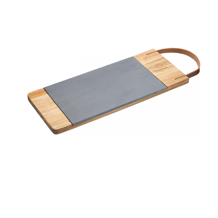 ARTESà ACACIA WOOD AND SLATE SERVING BOARD