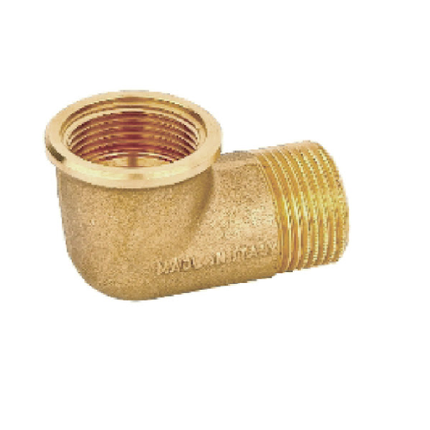 3/8"COPPER PLATED ELBOW