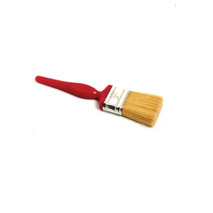 فرشاة دهان 3 انش احمر/ذهبي