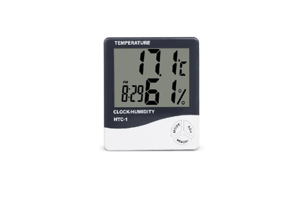 DIGITAL OPERATION MANUAL FOR TEMPERATURE AND HUMIDITY METER WITH ALARM CLOCK PACK OF 2 (-10 / 50+ )