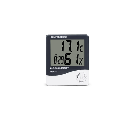 DIGITAL OPERATION MANUAL FOR TEMPERATURE AND HUMIDITY METER WITH ALARM CLOCK PACK OF 2 (-10 / 50+ )