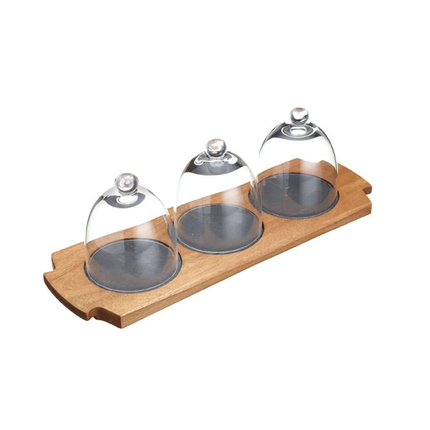 ART3PCDOME Appetiser Serving Set