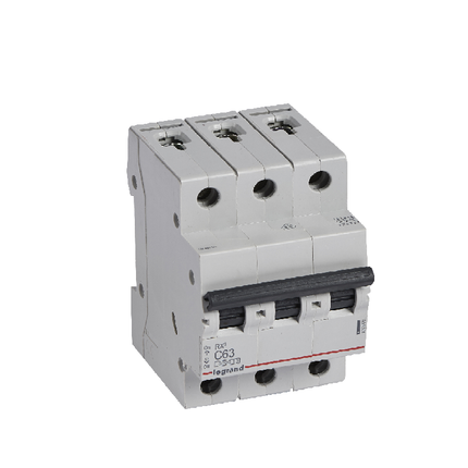 LEGRAND ELECTRIC CIRCUIT BREAKER 63A- 3FAZ