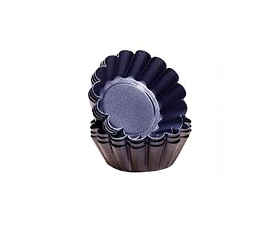 ROUND CUPCAKE MOLD - 6 PIECES
