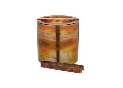 BARCRAFT SMALL COPPER ICE BUCKET WITH LID