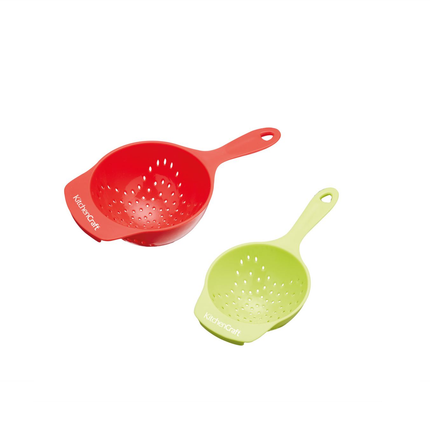 KITCHENCRAFT SET OF 2 MINI COLANDERS