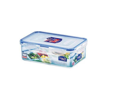 حافظة طعام  مستطيلة من لوك اند لوك 3.9 لتر مع مقسم