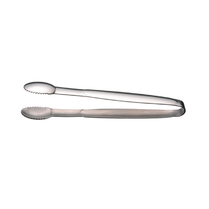KITCHEN CRAFT SMALL 10CM STAINLESS STEEL SUGAR CUBE / GLAçON SERVING TONGS