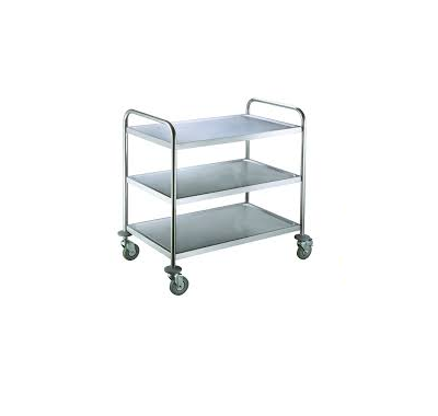 عربة ستانليس 3 طبقات