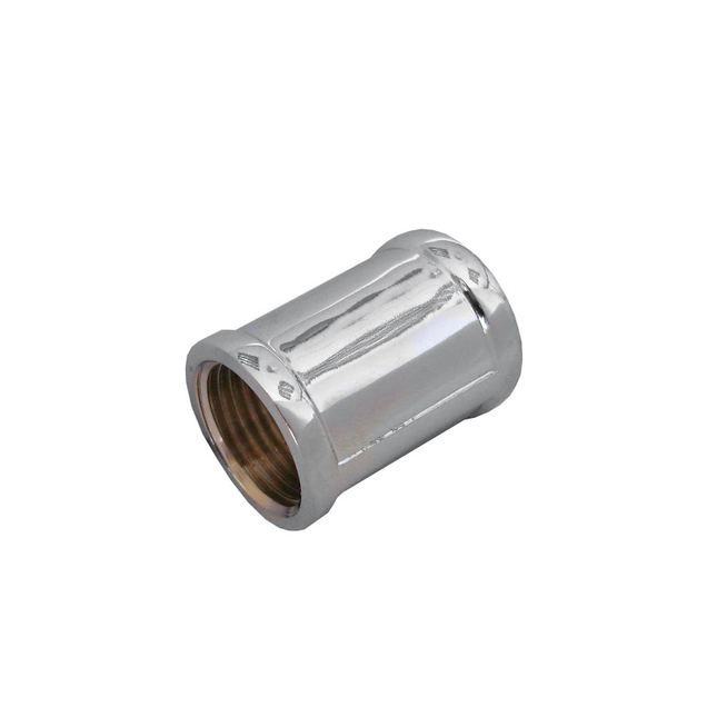 CHROME PIPE FITTING 1/2"