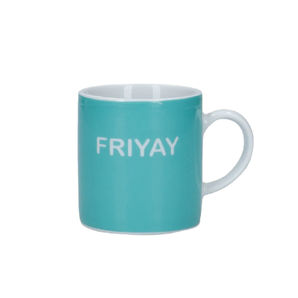 KITCHEN CRAFT FRIYAY 80ML ESPRESSO CUP WITH SAUCER