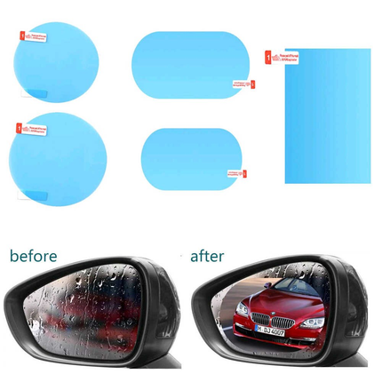 طبقة مقاومة للمطر لمرأة السيارة من سوناكس - 2 قطعة