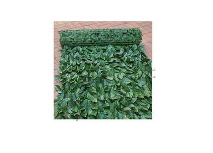 1.2m artificial green leaf wall fence