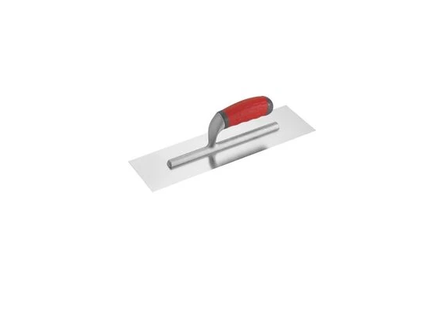 Stainless steel trowel, French red handle, 35*10 cm