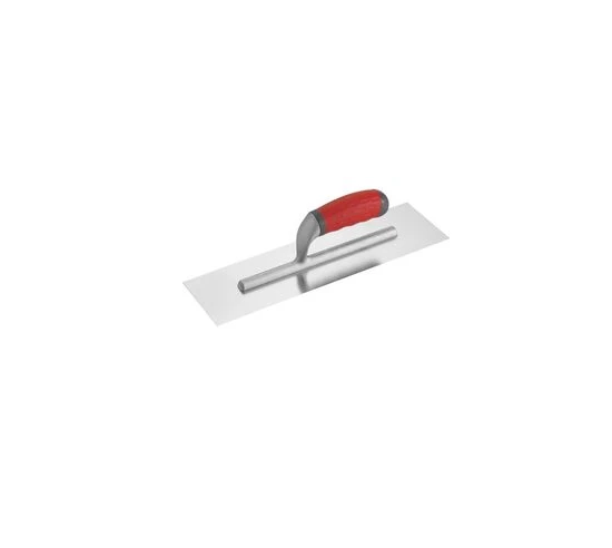 Stainless steel trowel, French red handle, 35*10 cm