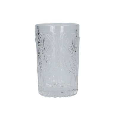 CLEAR GLASS TUMBLER