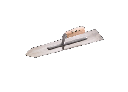 French trowel with wooden handle, 45 cm