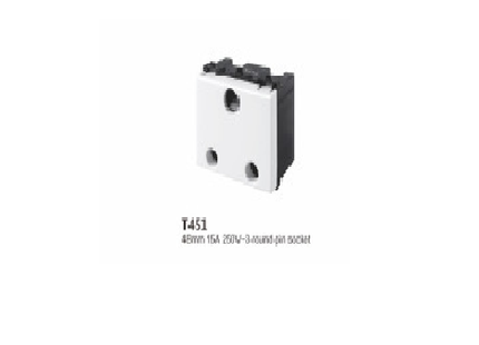 13A 3 Quadrate Pin Socket British Socket UK|| قابس ثلاثي - Mega Hardware
