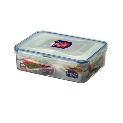 حافظة طعام كلاسيكية مع مقسم لوك آند لوك - 1.6 لتر