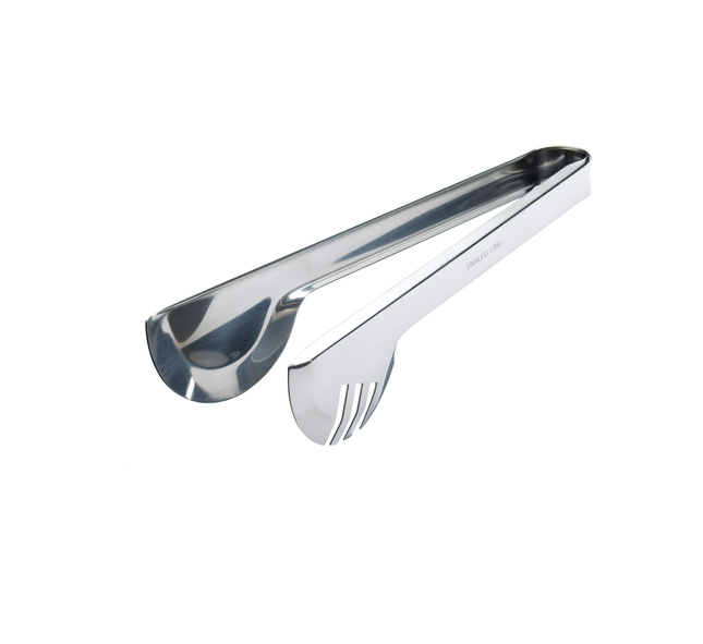 KITCHENCRAFT STAINLESS STEEL DELUXE 24CM SERVING TONGS