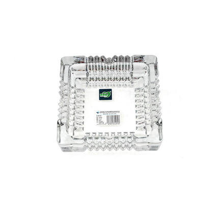 GLASS ASHTRAY 10CM