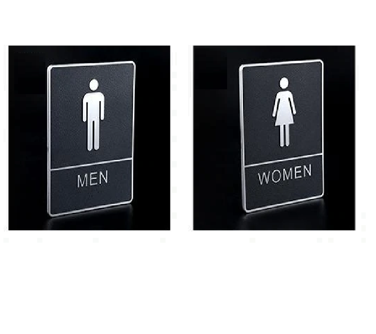 MEN WOMEN TOILET SIGNS