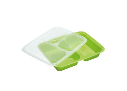 KITCHENCRAFT HEALTHY EATING 5-PACK PORTION CONTROL LUNCH BOXES WITH COMPARTMENTS