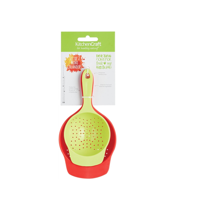 KITCHENCRAFT SET OF 2 MINI COLANDERS