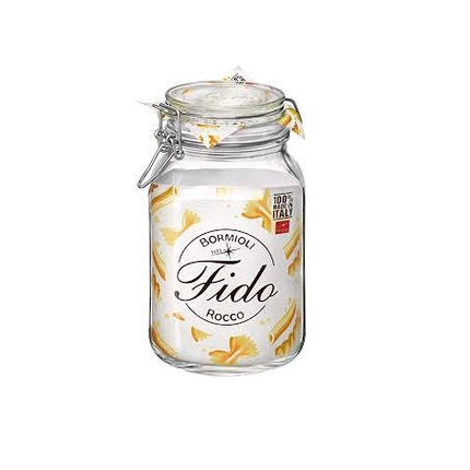 Bormioli glass jar 2 liter