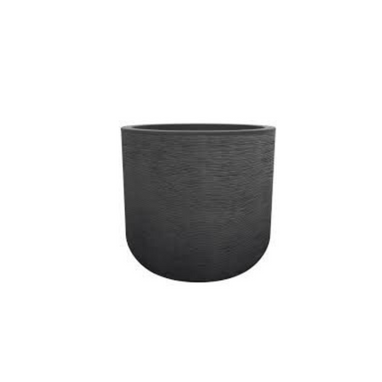 EDA ROUND PLANTER-ANTHRACITE GREY  67L 50*48.5*46.2CM