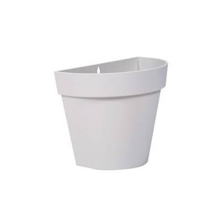 قوار زهور حائط إيدا توسكاني أبيض 21 سم