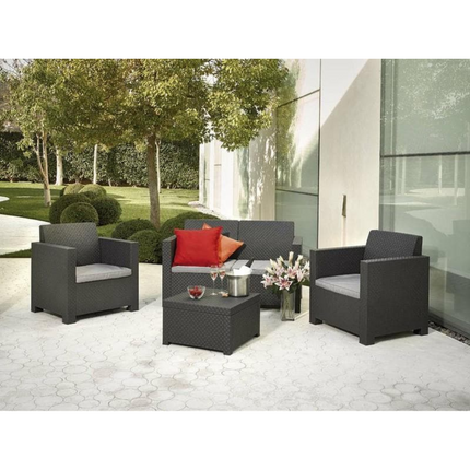 LUXURY GARDEN SEATING SET - 4 PIECES