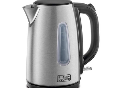 Black & Decker 1.7L Concealed Coil Stainless Steel Kettle, JC450-B5