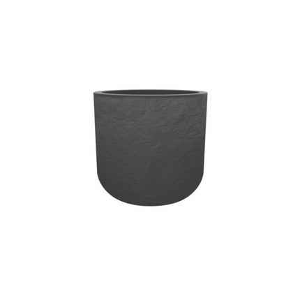 EDA ROUND PLANTER-ANTHRACITE GREY  67L 50*48.5*46.2CM