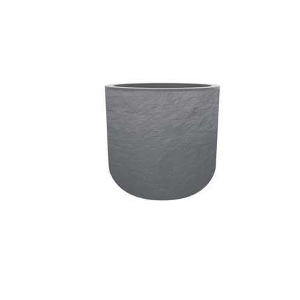 EDA ROUND PLANTER-LIGHT GREY 67L 50*48.5*46.2CM