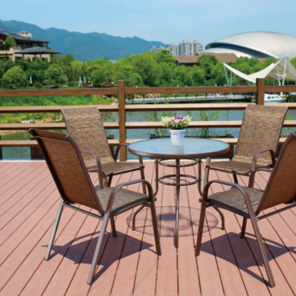 LUXURY GARDEN DINING SET - 4 PIECES