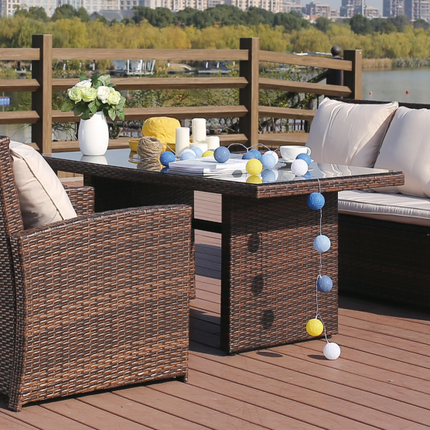 LUXURY GARDEN SEATING SET - 4 PIECES