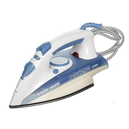 2200W steam iron with non-stick soleplate and spray function 