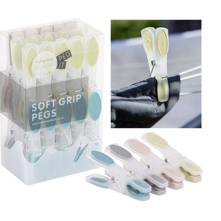 80pc Colourful Soft Rubber Grip Clothes || ملاقط - Mega Hardware