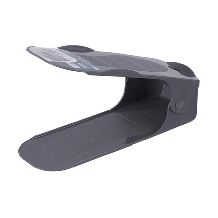 QLux Plastic Duplex Shoe Ramp || منظم احذية - Mega Hardware