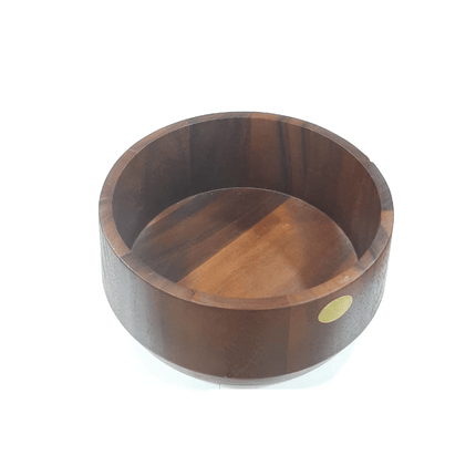 BILLI Bowls Wood Salad Dish Serving Bowl||وعاء