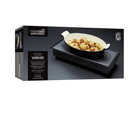 Professional Triple Table-Top Tea Light Food/Plate Warmer Carbon - Mega Hardware