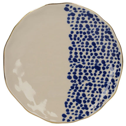 MIKASA AZORES SPECKLE SIDE PLATE