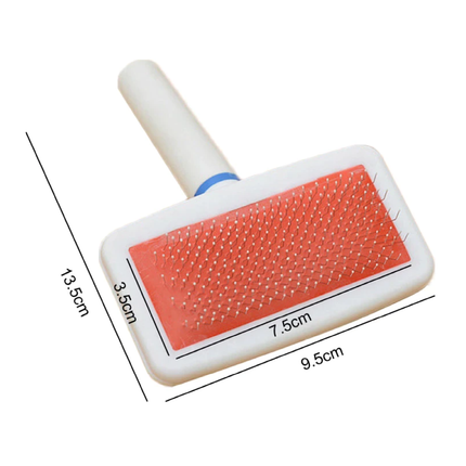 مشط كلب ابيض