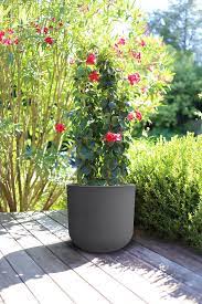 EDA ROUND PLANTER-ANTHRACITE GREY 67L 50*48.5*46.2CM