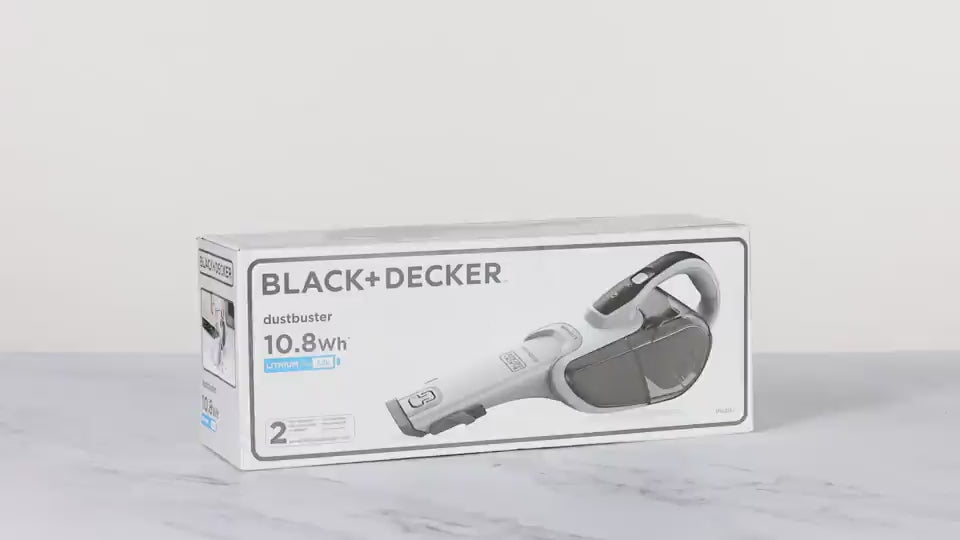 Black & Decker Hand Vacuum Cleaner 10.8W Lithium-Ion 7.2V MBP 