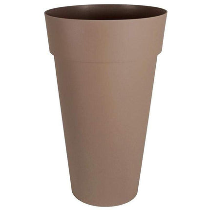 EDA Planters, Pots, & Outdoor Storage Taupe High Pot 90L قوار 90 لتر
