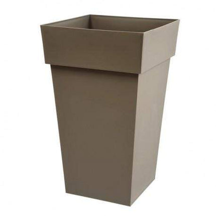 EDA Planters, Pots, & Outdoor Storage Taupe Tall Vase 98L قوار 98 لتر