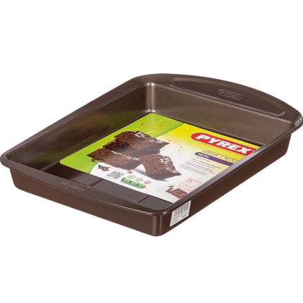 صينية براوني معدنية من أسيميتريا، 28 × 22