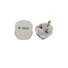 FUSED Electrical connectors & Power Extensions Tough Plug Mind 13a 3 pin